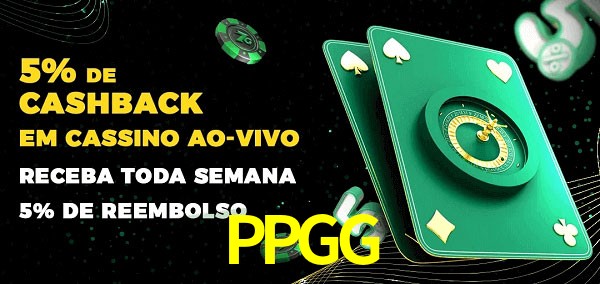 Promoções do cassino ao Vivo PPGG